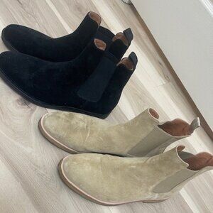 MENS SUEDE DRESS BOOTS